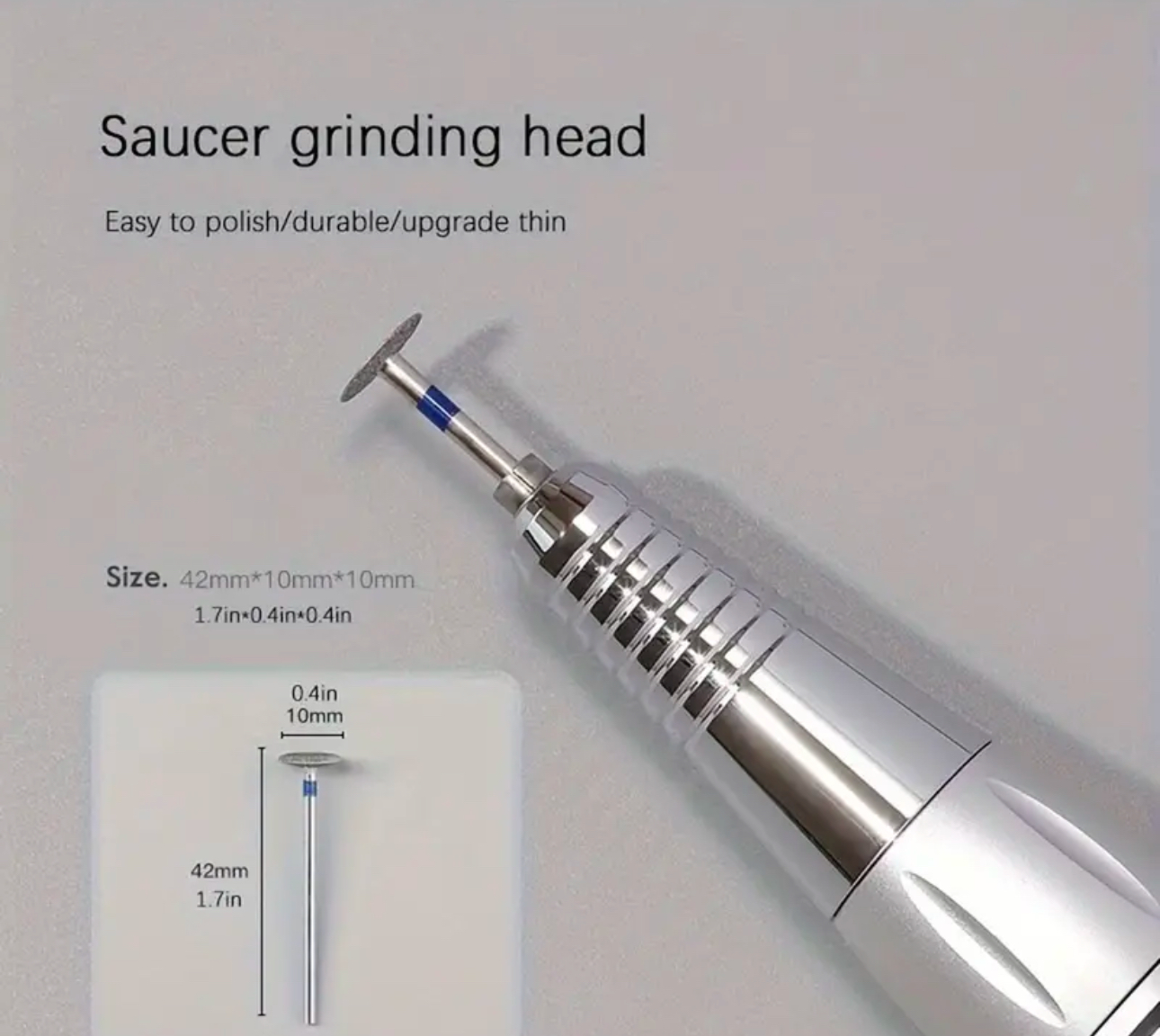 DIAMOND DISC GRINDING HEAD 42MM*10MM thumbnail 2