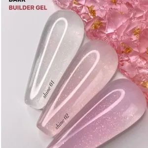 DARK BUILDER SHINE GEL №01, 15ML thumbnail 2
