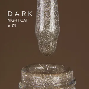 DARK GEL POLISH NIGHT CAT 01, 10 ML