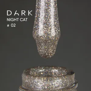 DARK GEL POLISH NIGHT CAT 02, 10 ML