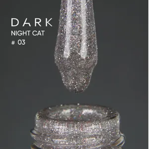 DARK GEL POLISH NIGHT CAT 03, 10 ML