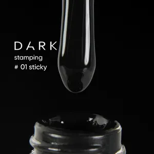 DARK STAMPING POLISH №01, 10 ML