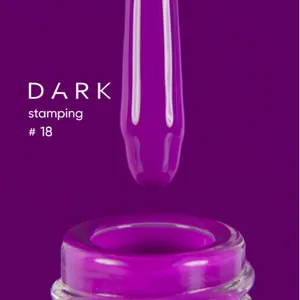 DARK STAMPING POLISH №18, 10 ML
