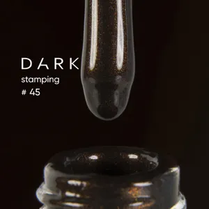 DARK STAMPING POLISH №45, 8 ML