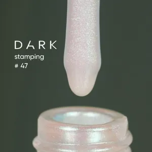 DARK STAMPING POLISH №47 GREEN CHAMELEON, 10 ML