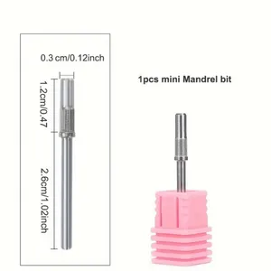 MINI NAIL FILE DRILL BITS #180, 50 PCS