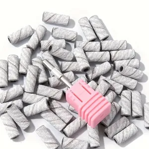 MINI NAIL FILE DRILL BITS #180, 50 PCS thumbnail 2
