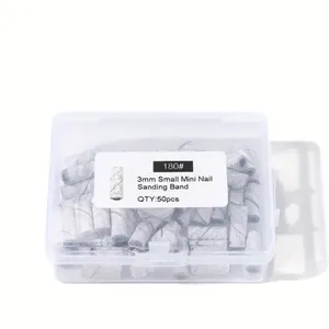 MINI NAIL FILE DRILL BITS #180, 50 PCS thumbnail 3